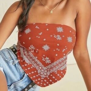 Bandana Tube Top